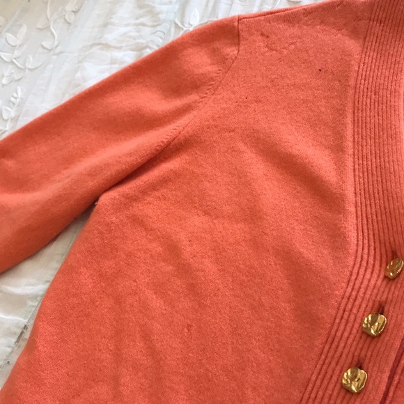 Orange Cashmere Sweater - Picture 7 of 16